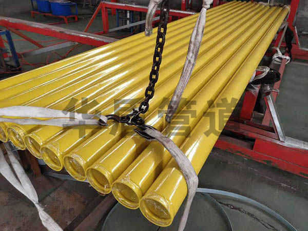 溝槽連接塗塑鋼管