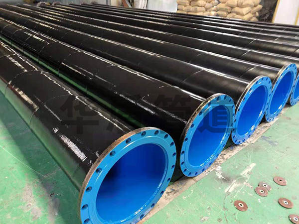 法蘭式外(wài)pe內(nèi)ep塗塑鋼管