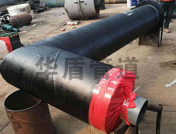 鋼套鋼保溫入地(dì)彎頭