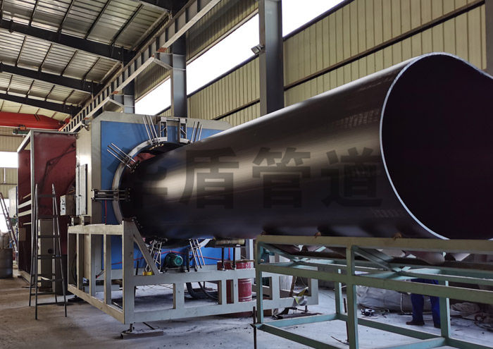 真空(kōng)定徑聚乙烯外(wài)套管擠出機(jī)